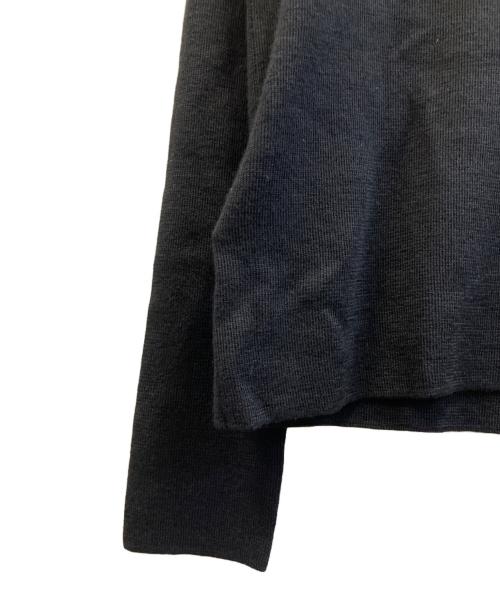 PRADA（プラダ）PRADA (プラダ) オフショルダーカシミアニット　P24QOH ブラック サイズ:40の古着・服飾アイテム