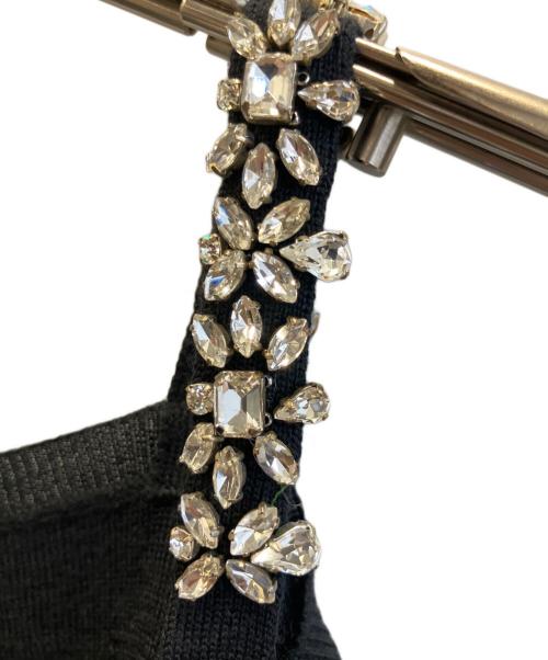 PRADA（プラダ）PRADA (プラダ) オフショルダーカシミアニット　P24QOH ブラック サイズ:40の古着・服飾アイテム