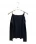 PRADA (プラダ) オフショルダーカシミアニット　P24QOH ブラック サイズ:40：35000円