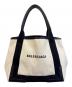 BALENCIAGA（バレンシアガ）の古着「ネイビーカバス S」｜ホワイト×ブラック