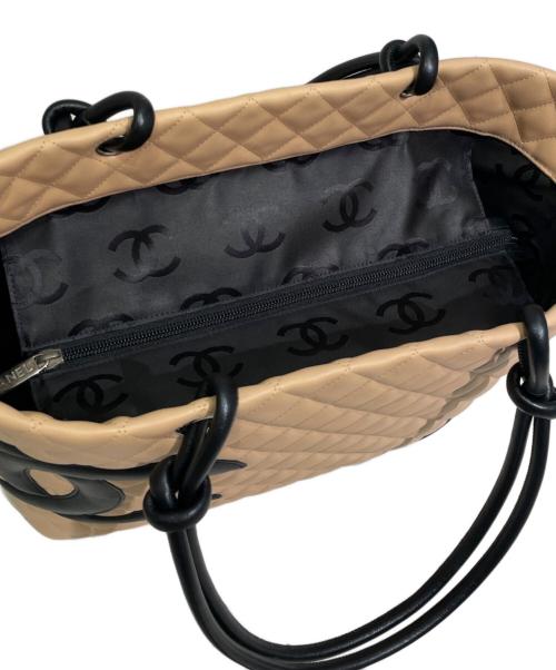 CHANEL（シャネル）CHANEL (シャネル) カンボンラージ ベージュ サイズ:ラージの古着・服飾アイテム