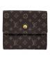 LOUIS VUITTON（ルイ ヴィトン）の古着「モノグラム・ミニ・ラン ポルトフォイユ・エリーズ」｜ブラウン