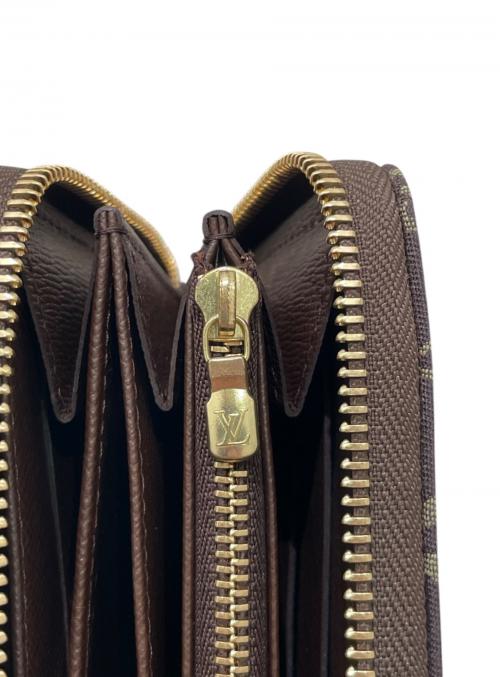 LOUIS VUITTON（ルイ ヴィトン）LOUIS VUITTON (ルイ ヴィトン) モノグラム・ミニ・ラン イディール ジッピーウォレット  ブラウンの古着・服飾アイテム