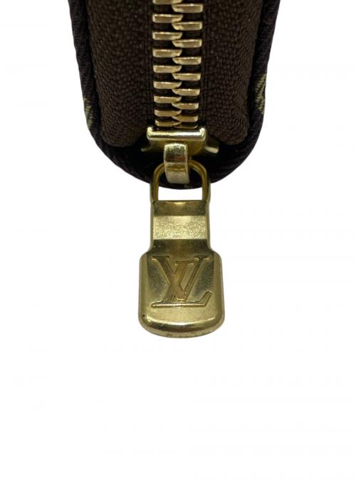 LOUIS VUITTON（ルイ ヴィトン）LOUIS VUITTON (ルイ ヴィトン) モノグラム・ミニ・ラン イディール ジッピーウォレット  ブラウンの古着・服飾アイテム