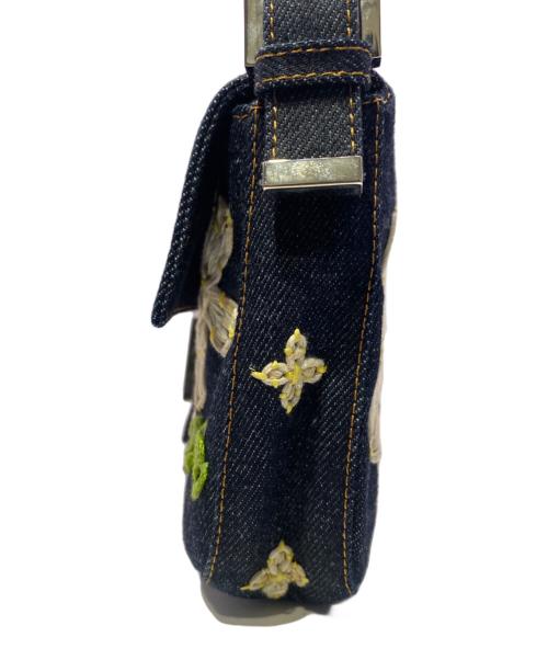 FENDI（フェンディ）FENDI (フェンディ) マンマバケットショルダーバッグ インディゴの古着・服飾アイテム