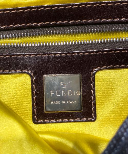 FENDI（フェンディ）FENDI (フェンディ) マンマバケットショルダーバッグ インディゴの古着・服飾アイテム