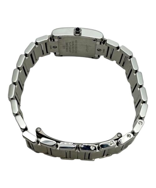 Cartier（カルティエ）Cartier (カルティエ) Tank Francaise SM タンクフランセーズ SM Ref.W51008Q3 アイボリー文字盤 サイズ:SM/スモール/17.0cm/20.0mm×26.0mmの古着・服飾アイテム