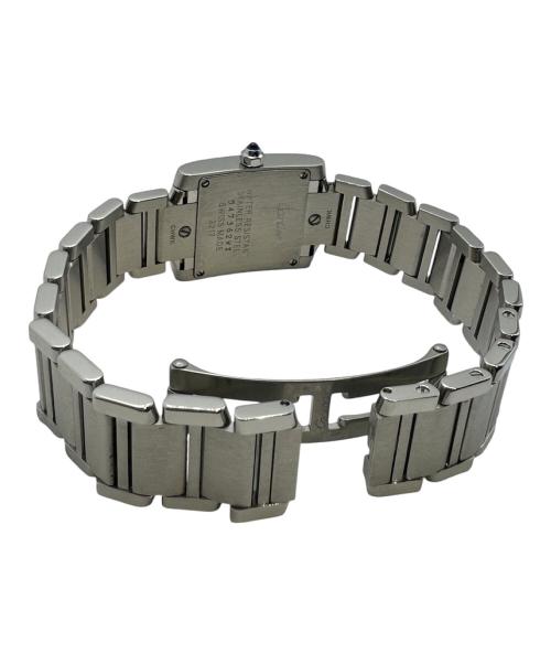 Cartier（カルティエ）Cartier (カルティエ) Tank Francaise SM タンクフランセーズ SM Ref.W51008Q3 アイボリー文字盤 サイズ:SM/スモール/17.0cm/20.0mm×26.0mmの古着・服飾アイテム
