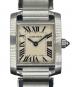 Cartier（カルティエ）の古着「Tank Francaise SM タンクフランセーズ SM Ref.W51008Q3」｜アイボリー文字盤