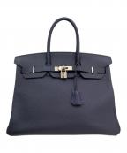 HERMESエルメス）の古着「バーキン35」｜ネイビー