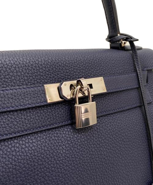 HERMES（エルメス）HERMES (エルメス) ケリー28 内縫い ネイビー サイズ:28の古着・服飾アイテム