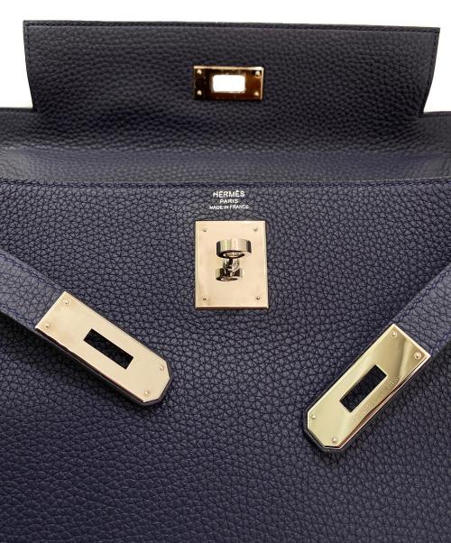 HERMES（エルメス）HERMES (エルメス) ケリー28 内縫い ネイビー サイズ:28の古着・服飾アイテム