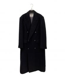 PRANK PROJECT（プランクプロジェクト）の古着「モヘアシャギーロングコート」｜ブラック