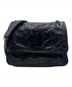 Saint Laurent Parisサンローランパリ）の古着「ニキ ベイビー/ショルダーバッグ」｜ブラック
