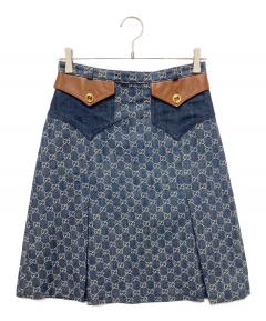 中古・古着通販】GUCCI (グッチ) GG総柄ウォッシュドオーガニック