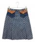 GUCCI（グッチ）の古着「GGキャンバスデニムスカート」｜インディゴ