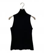 GUCCIグッチ）の古着「ノースリーブニット　681132」｜ブラック