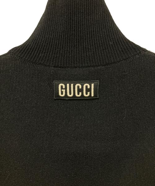 GUCCI（グッチ）GUCCI (グッチ) ノースリーブニット　681132 ブラック サイズ:Sの古着・服飾アイテム