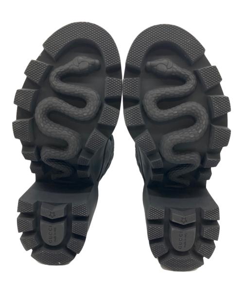 GUCCI（グッチ）GUCCI (グッチ) Trip アンクルブーツ/GGスプリーム/ショートブーツ ブラック サイズ:38の古着・服飾アイテム