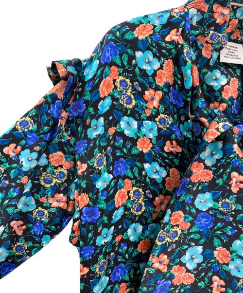 VETEMENTS（ヴェトモン）VETEMENTS (ヴェトモン) 花柄ワンピース ブルー サイズ:XSの古着・服飾アイテム