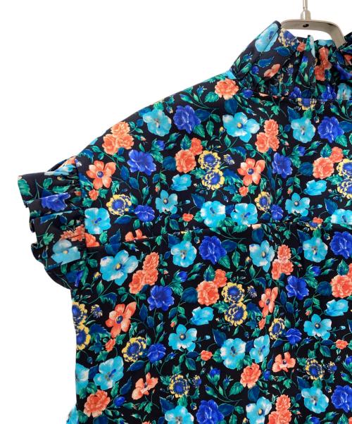 VETEMENTS（ヴェトモン）VETEMENTS (ヴェトモン) 花柄ワンピース ブルー サイズ:XSの古着・服飾アイテム