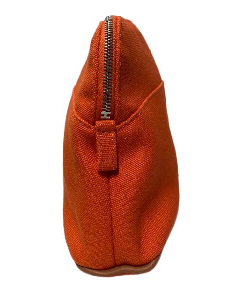 HERMES（エルメス）HERMES (エルメス) ポリード20 ポーチ オレンジの古着・服飾アイテム