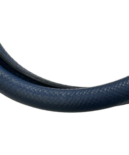 PRADA（プラダ）PRADA (プラダ) ドゥーブレ トートバッグ ベージュ×ブルーの古着・服飾アイテム