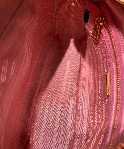 PRADA（プラダ）PRADA (プラダ) ミニショルダーバッグ ピンクの古着・服飾アイテム