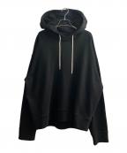 JIL SANDER+ジルサンダープラス）の古着「プルオーバーパーカー」｜ブラック