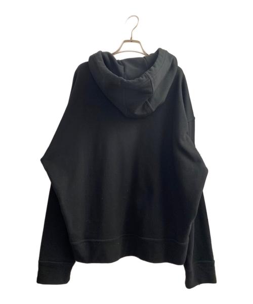 JIL SANDER+（ジルサンダープラス）JIL SANDER+ (ジルサンダープラス) プルオーバーパーカー ブラック サイズ:Ｍの古着・服飾アイテム