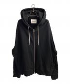 JIL SANDERジルサンダー）の古着「ジップパーカー」｜ブラック