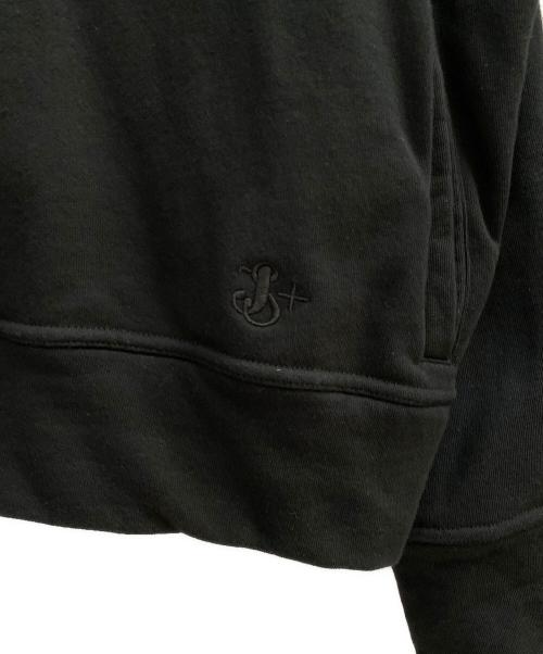 JIL SANDER（ジルサンダー）JIL SANDER (ジルサンダー) ジップパーカー ブラック サイズ:XLの古着・服飾アイテム