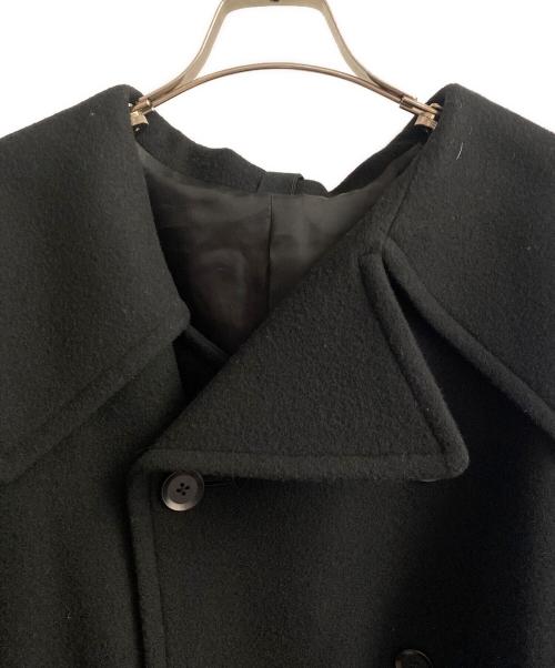 GROUND Y（グラウンドワイ）GROUND Y (グラウンドワイ) ウールPコート ブラック サイズ:1の古着・服飾アイテム