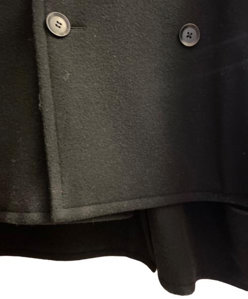 GROUND Y（グラウンドワイ）GROUND Y (グラウンドワイ) ウールPコート ブラック サイズ:1の古着・服飾アイテム