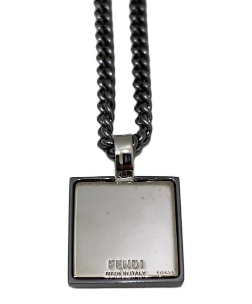 FENDI（フェンディ）FENDI (フェンディ) FFロゴ ネックレス シルバーの古着・服飾アイテム