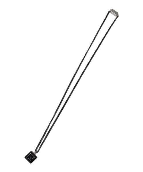 FENDI（フェンディ）FENDI (フェンディ) FFロゴ ネックレス シルバーの古着・服飾アイテム