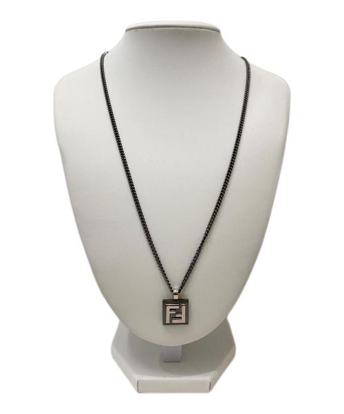FENDI（フェンディ）FENDI (フェンディ) FFロゴ ネックレス シルバーの古着・服飾アイテム