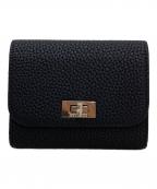 bonaventuraボナベンチュラ）の古着「3つ折り財布」｜ブラック