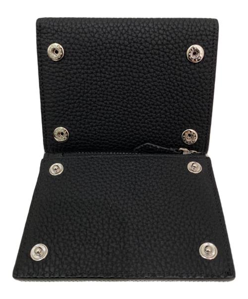 bonaventura（ボナベンチュラ）bonaventura (ボナベンチュラ) 3つ折り財布 ブラックの古着・服飾アイテム