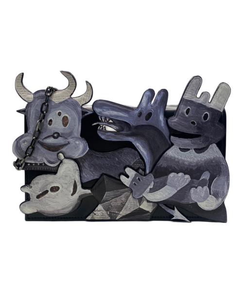 UNDERCOVER（アンダーカバー）UNDERCOVER (アンダーカバー) チェーンレザーバッグ ブラックの古着・服飾アイテム