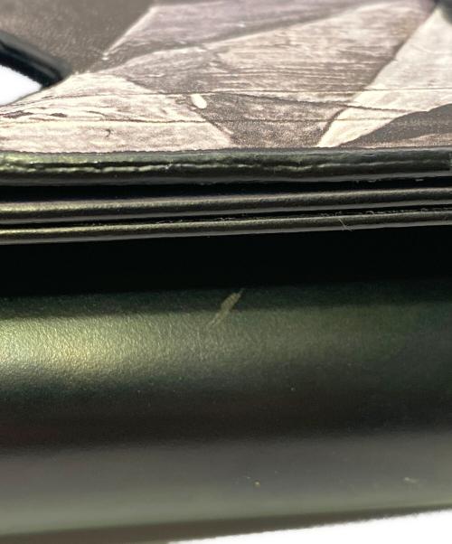 UNDERCOVER（アンダーカバー）UNDERCOVER (アンダーカバー) チェーンレザーバッグ ブラックの古着・服飾アイテム