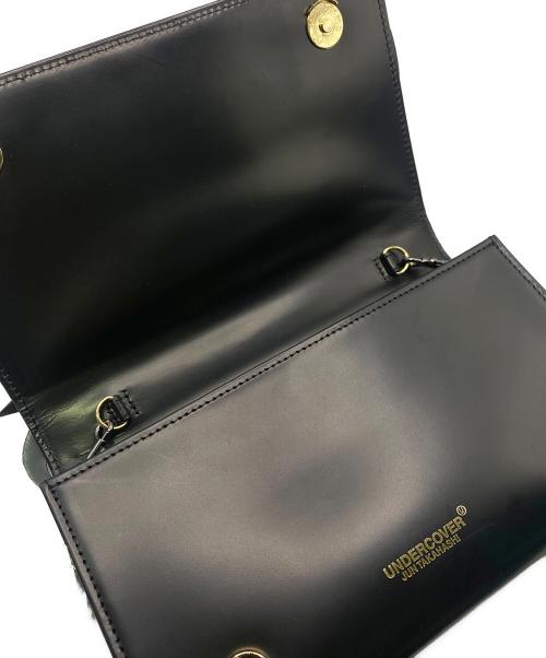 UNDERCOVER（アンダーカバー）UNDERCOVER (アンダーカバー) チェーンレザーバッグ ブラックの古着・服飾アイテム