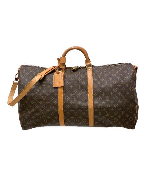 LOUIS VUITTON（ルイ ヴィトン）LOUIS VUITTON (ルイ ヴィトン) キーポル・バンドリエール60 ブラウン サイズ:60の古着・服飾アイテム