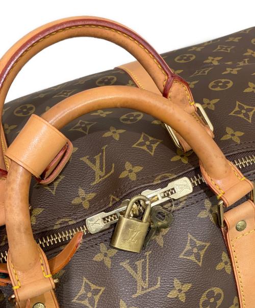 LOUIS VUITTON（ルイ ヴィトン）LOUIS VUITTON (ルイ ヴィトン) キーポル・バンドリエール60 ブラウン サイズ:60の古着・服飾アイテム