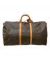 LOUIS VUITTON (ルイ ヴィトン) キーポル・バンドリエール60 ブラウン サイズ:60：150000円