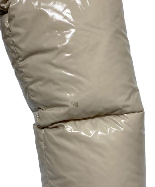 HERNO（ヘルノ）HERNO (ヘルノ) Gloss Bomber/フーデッドダウンジャケット ベージュ サイズ:52の古着・服飾アイテム