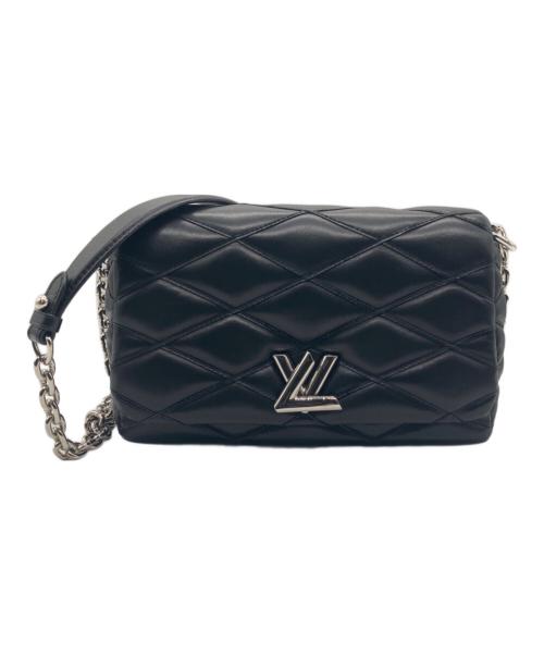 LOUIS VUITTON（ルイ ヴィトン）LOUIS VUITTON (ルイ ヴィトン) マルタージュ 2wayチェーンショルダーバッグ 2015年 シルバー金具 ブラックの古着・服飾アイテム