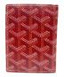 GOYARD (ゴヤール) カードケース レッド：65000円