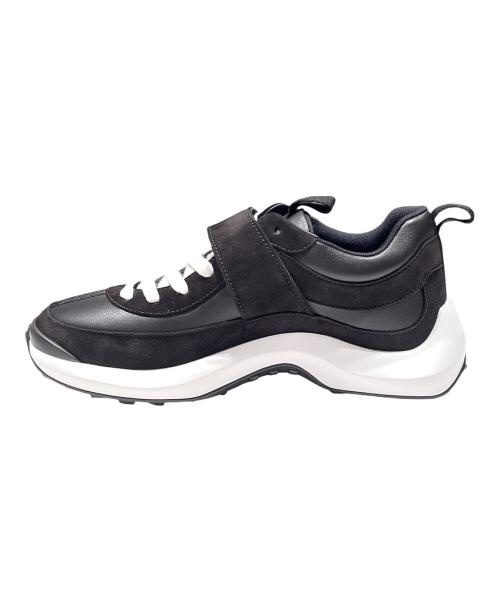 HERMES（エルメス）HERMES (エルメス) ループローカットスニーカー ブラック サイズ:SIZE37の古着・服飾アイテム