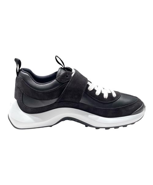 HERMES（エルメス）HERMES (エルメス) ループローカットスニーカー ブラック サイズ:SIZE37の古着・服飾アイテム